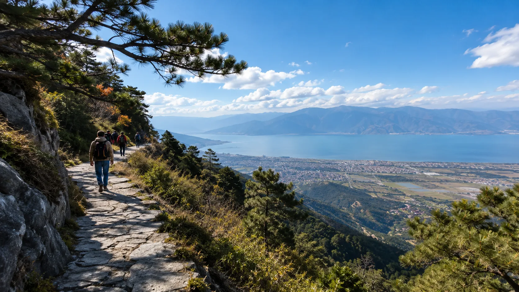 How to choose the three cableways in Cangshan